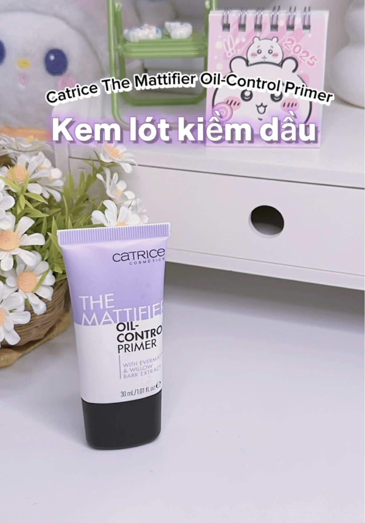 Kem lót kiềm dầu giúp lớp nền mịn lì si.êu đỉnh ạ #unboxing #tiktokshop #lovetik #kemlot #kemlotkiemdau #kemlottrangdiem #makeup 