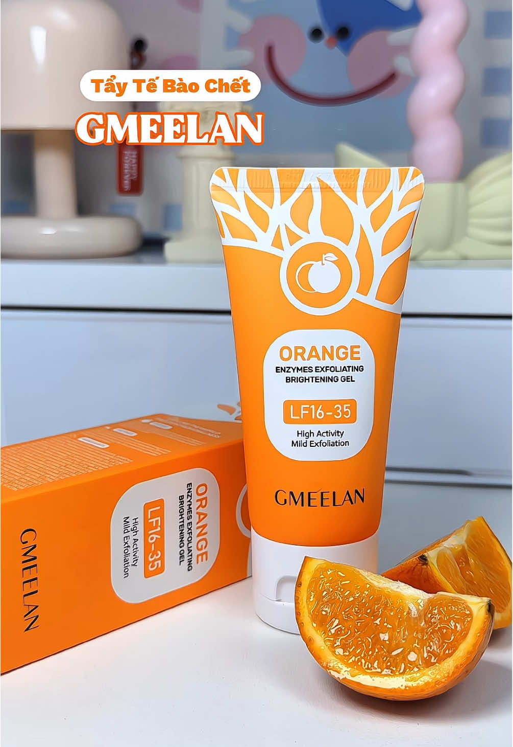 Tui thấy okk lắm mà dùng xong da ẩm mịn màng hơn luôn #gmeelan#taytebaochet#taydachetmat#reviewlamdep#gmeelanorange#unboxing#hanhtinhunbox#myphamchinhhang#skincare#duongdamat#chamsocdamat 