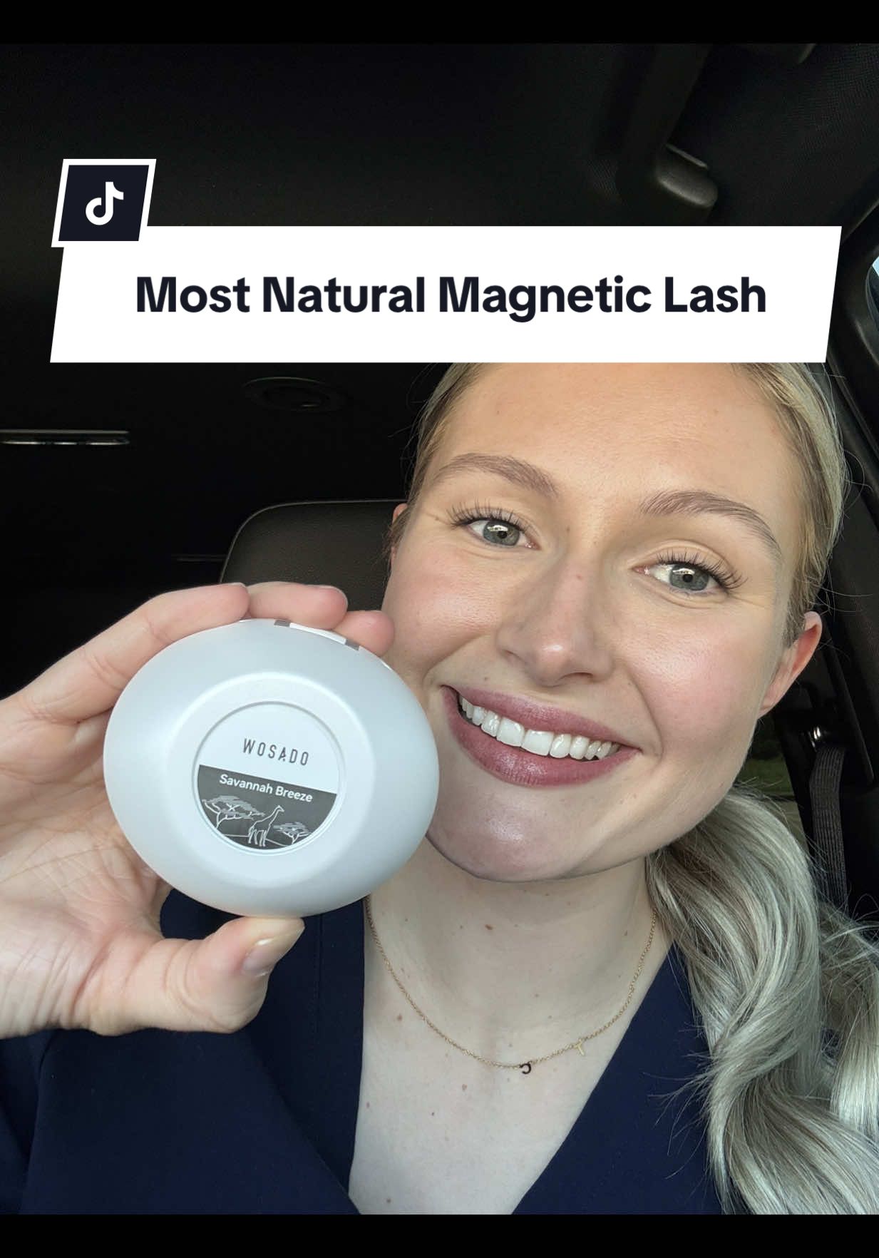 Replying to @No.vangogh so far this is the most natural pair I have found! 💗  #wosadomagneticeyelash #wosado #magneticeyelashes 