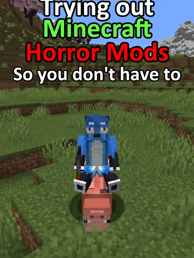 This mob stalks you 💀#Minecraft #Horror #modsdeminecraft