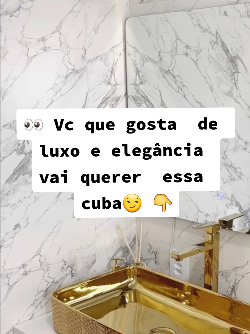 Todos os produtos são da SHOPEE Cuba Pia Louca Ceramica Apoio Banheiro 61x35cm Luxo Gold #EUQUERO  Quê te mando o link no direct  #CURTE  #COMENTA  #COMPATILHA  #cuba de luxo  #SHOPEE 
