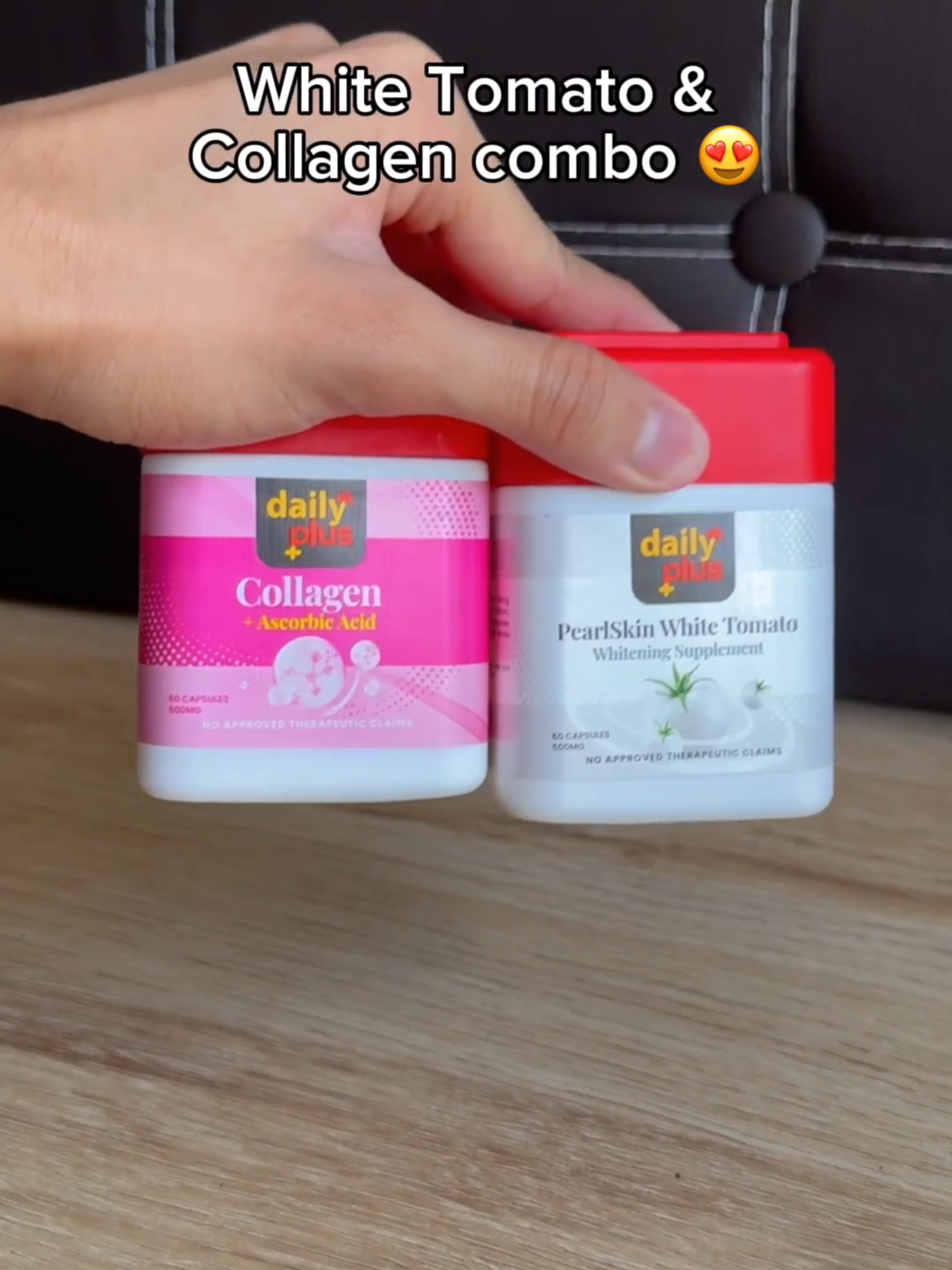 Ito yung combo ng mga mapuputi, fresh, at glowing ang skin. Kaya this is your sign na mag try ng combo nitong DailyPlus PearlSkin White Tomato and Collagen na may Vitamin C pa. #dailypluswhiteningsupplement #whitening #fyp
