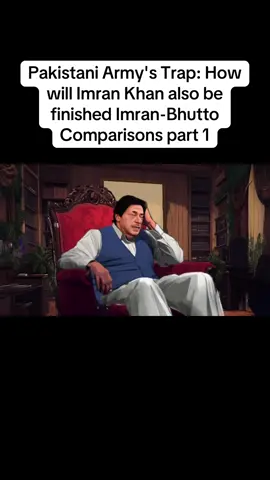 Pakistani Army's Trap: How will Imran Khan also be finished? Imran-Bhutto Comparison part 1 #growmyaccount #3danimation #LearnOnTikTok #imrankhan 