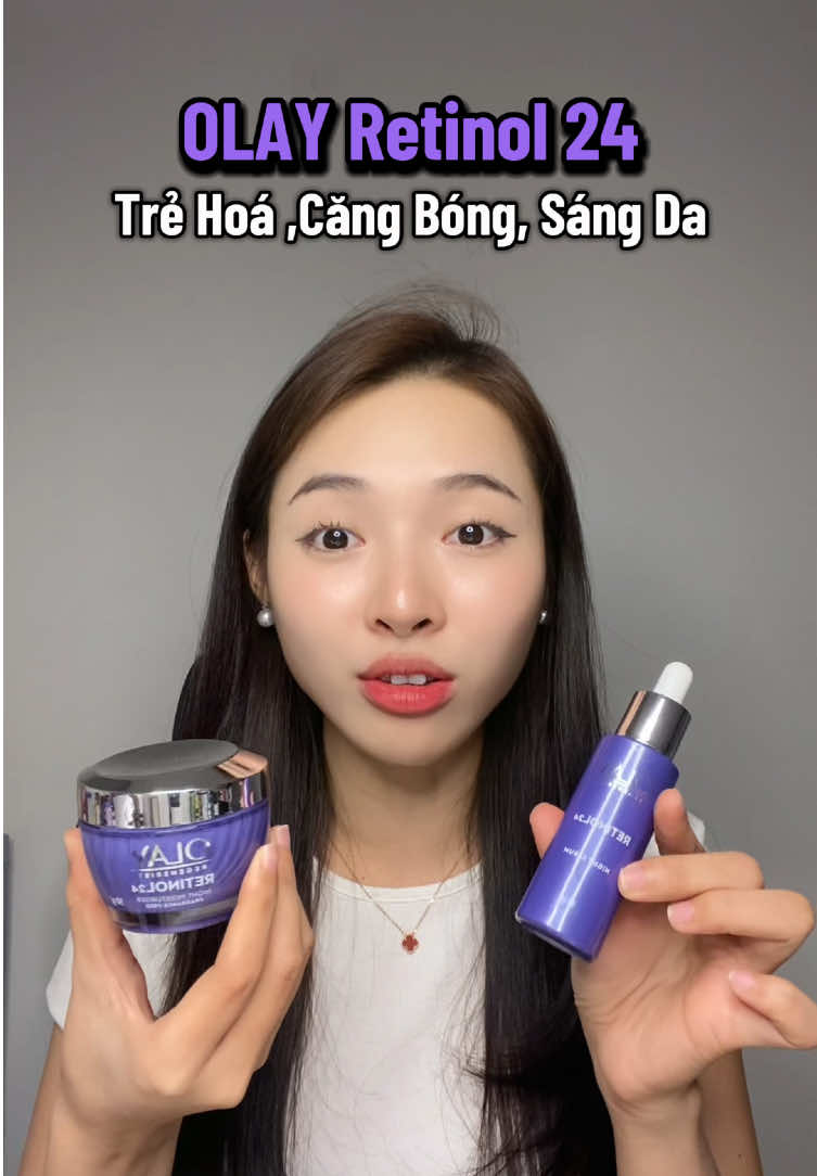 Olay tím trẻ hoá , dưỡng trắng căng bóng #xuhuong #xuhuongtiktok #vananhonni #reviewlamdep #reviewmypham #retinol #retinolskincare #olayretinol #olaythailand #olayretinol24 #trehoada #cangbongda #viral #myphamchinhhang 