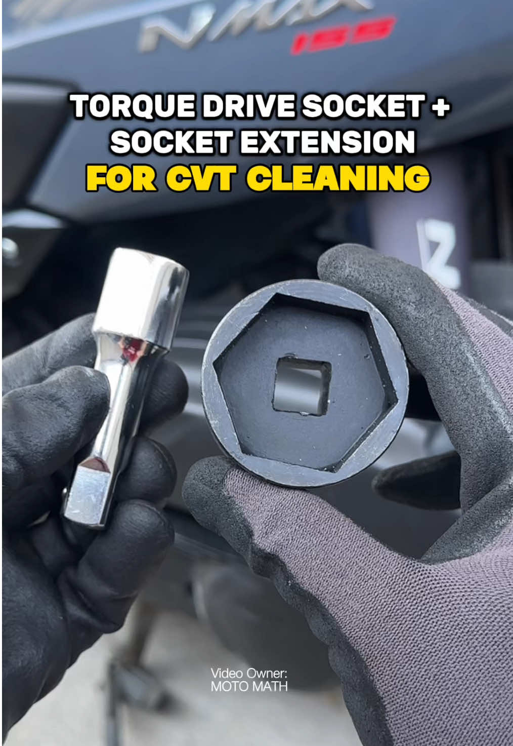 Dapat meron ka nitong kung naka scooter or automatic na motor ka #scooter #cvtcleaning #cvt #torquedrivesocket #clutchassembly #panggilid 
