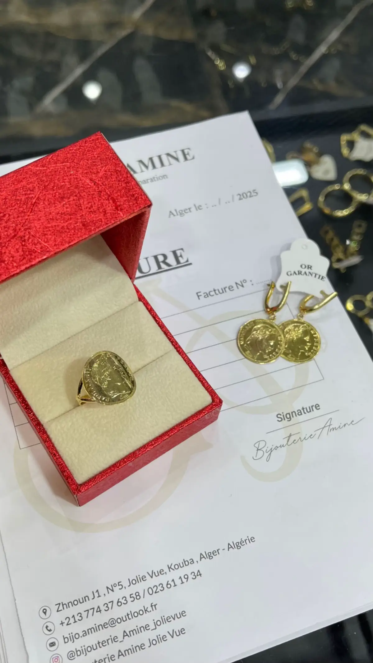 ذهب 18k محلي 100% 🇩🇿