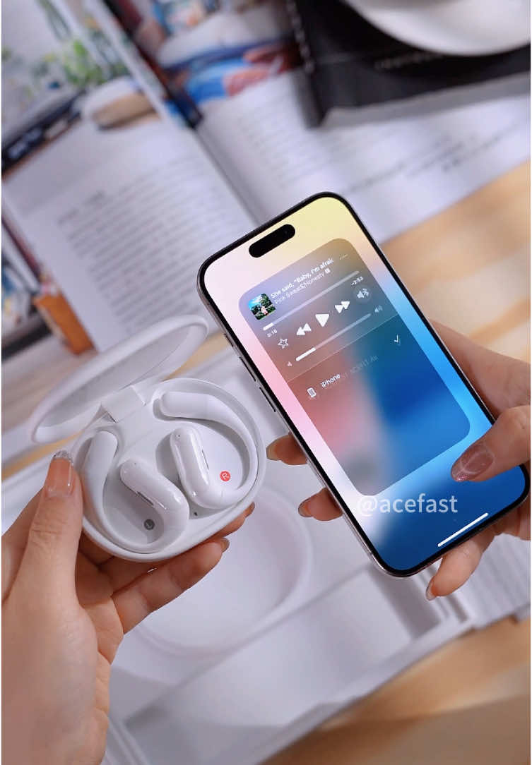 Unboxing ASMR☺️Search for Acefast Acefit air on my tks and amazon 🌟check review on YTB👋#acefast #acefitair #unboxing #giftideas #earphones #viral #earbuds #asmr #fyp 