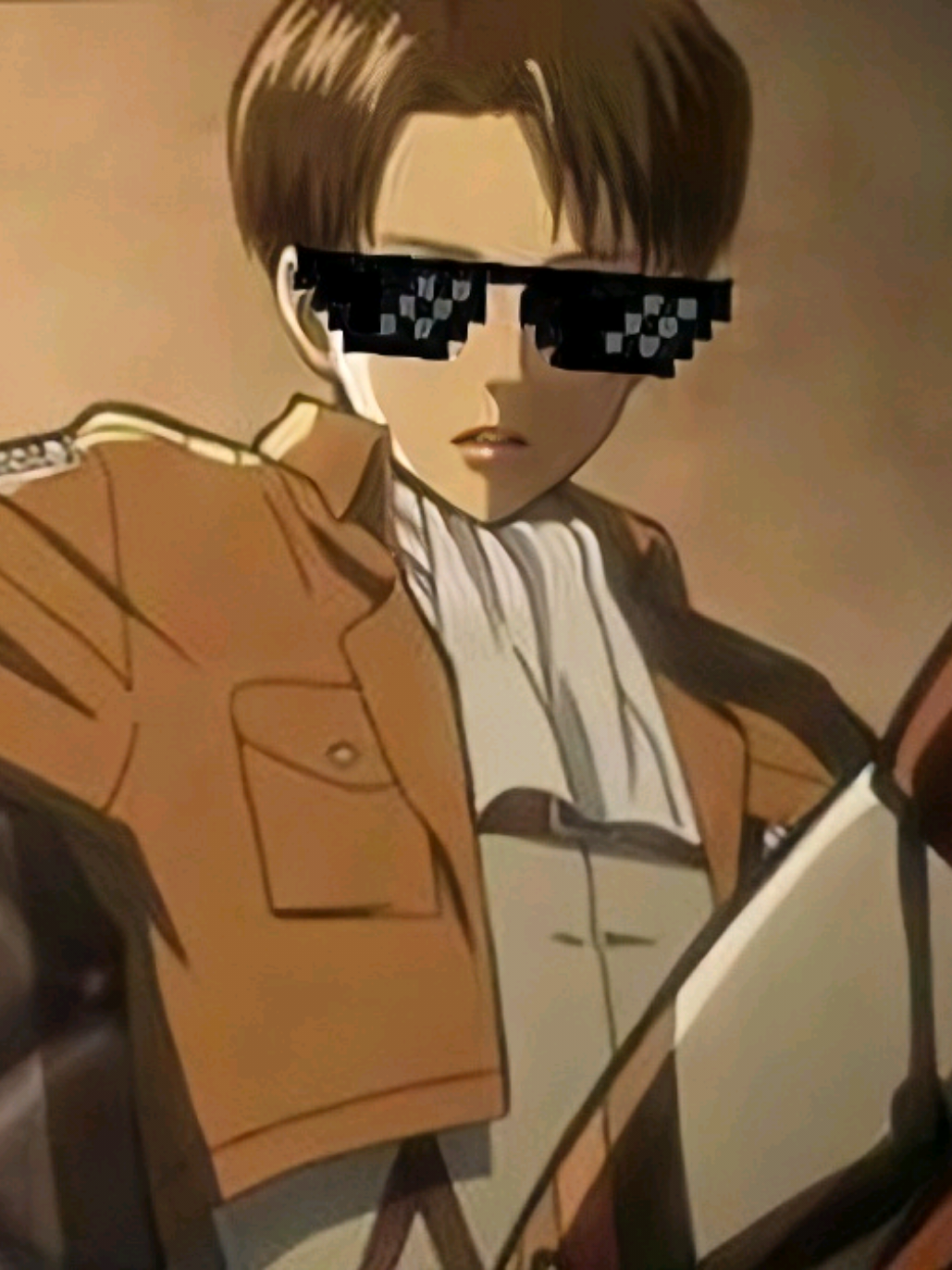 hobi kapten levi bukan cuma bersih bersih😎 #AttackOnTitan #shingekinokyojin #aot #leviackerman #animeedit #fyp #hikenn 