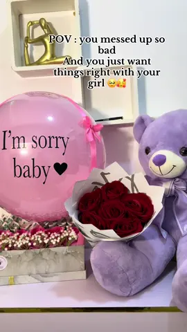 Apology package just because gift speaks faster than words  #surprisesurprise #giftideasforher♥️ #giftshopinlagos #giftideasforher #giftideas🎁 #birthdaygifts 