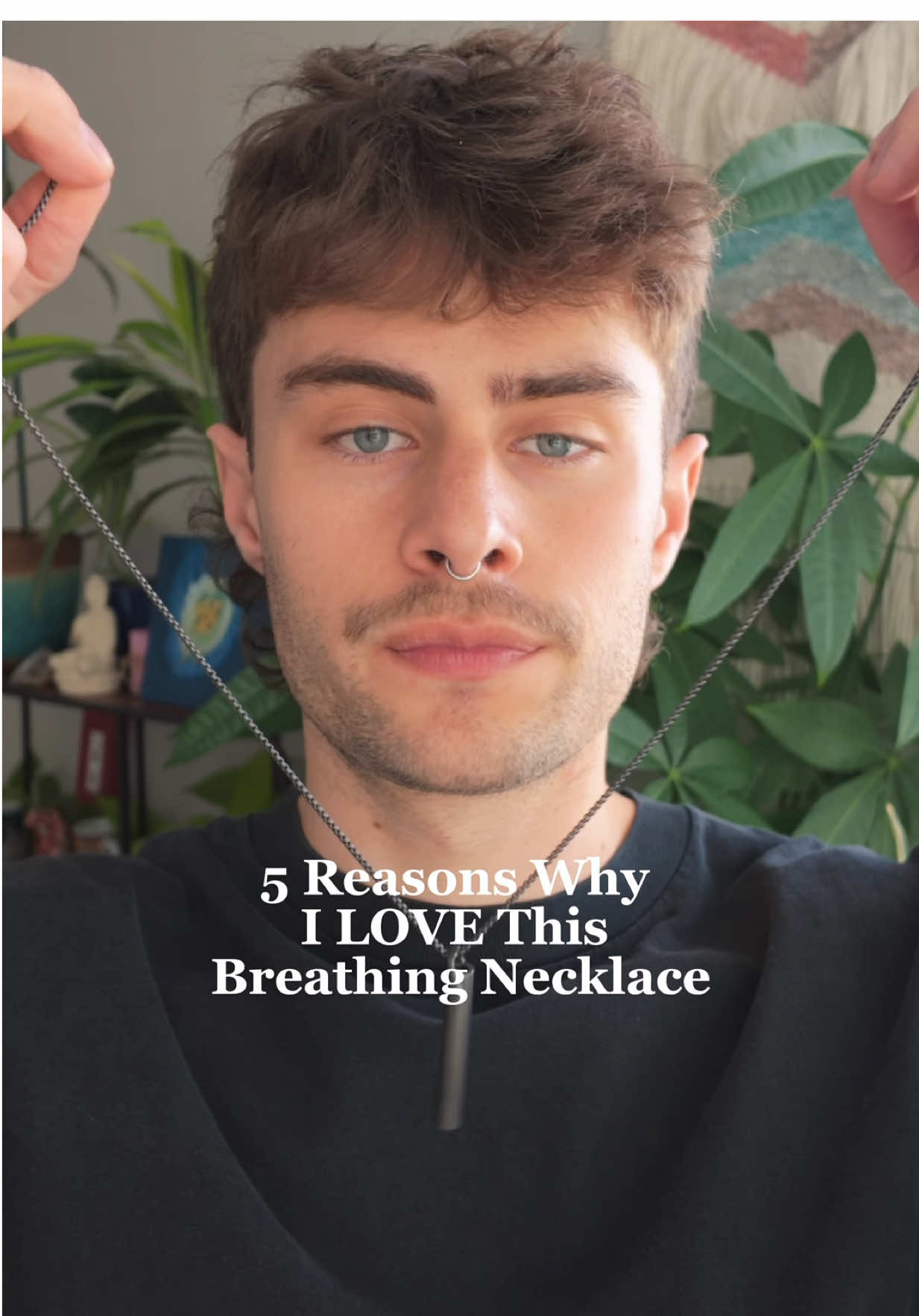 5 reasons why I love this breathing necklace…😮‍💨 This is the Shift from Komuso Design, and it’s been such a helpful tool for my mental health and self care journey.  Get yours for 15% off at the link in my bio (code: TCARROLL) 💛 @Komuso #breathing #deepbreathing #breathwork #MentalHealth #SelfCare 