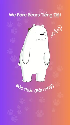 Có fan yêu cầu nên làm tặng :> #webarebears #chungtoidongianlagau #icebear #baothuc 