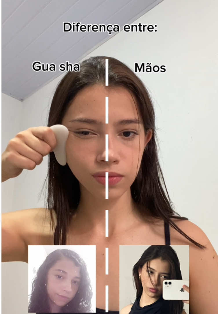 Qual sua técnica preferida? Gua sha ou com as mãos?  . . . . , . #GlowUp #massagemfacial #korea #guasha 