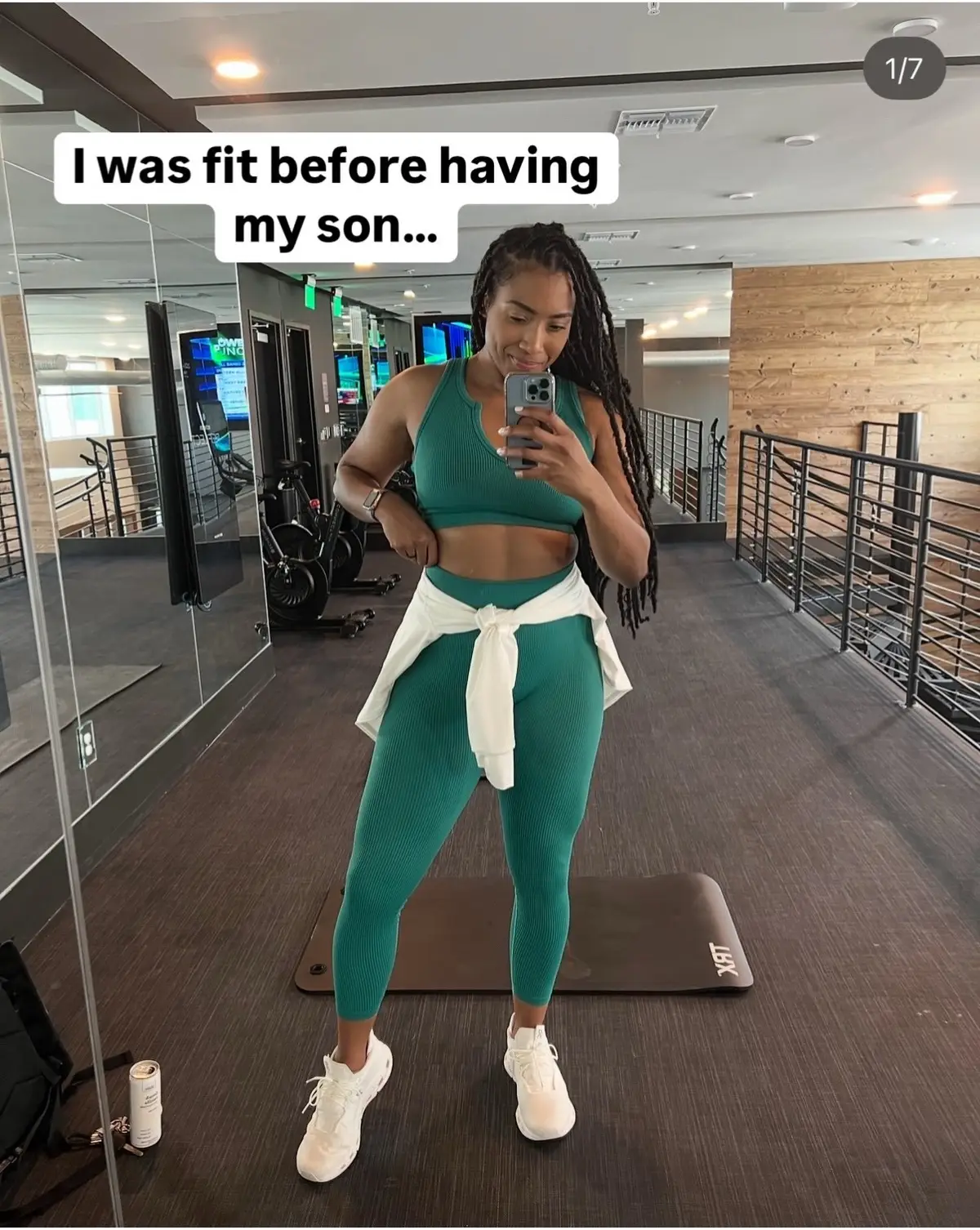 I was fit. Then I became a mom. And even though I had done this before, it hit different. But this time, I had tools. I had strategy. I had grace. And the weight didn’t just come off quicker—it felt easier. That’s why I coach women like you. thinking about getting some support on your journey?  DM me the word “STRONG” so we can get started 🫶🏽
