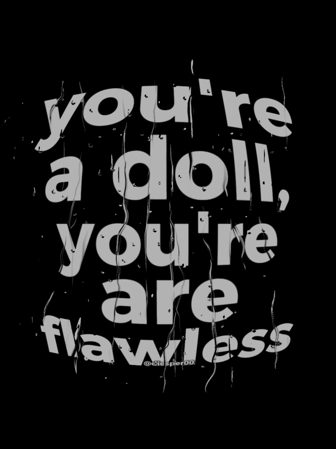 you're a doll, you're are flawless #theneighbourhood #flawless #editlyrics #editvideo #lyrics_songs #fyp #fypシ゚ 