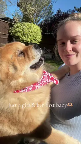 🫶🏼 #fyppp #bestfriendsforever #girlandherdog #firstbaby #dogsoftiktok #chowchow #spring #warmweather #thebondbetweenagirlandherdog 