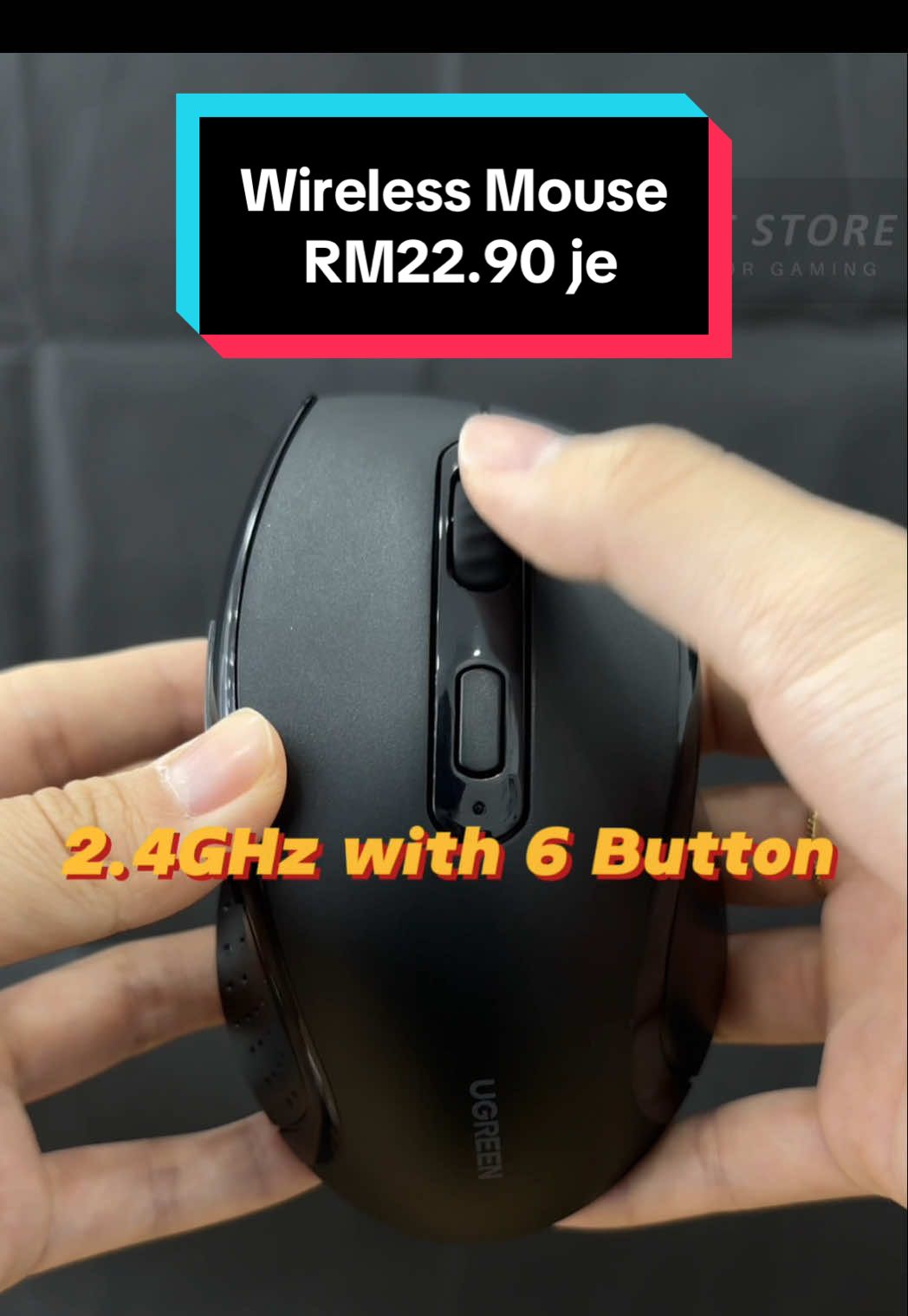 🚀 Upgrade Your Workflow! 🖱️ UGREEN Wireless Mouse | 2.4GHz | 6 Buttons ✅ Ergonomic Design 🎯 Adjustable DPI: 800/1200/1600 💻 Works with Windows, macOS, Linux, Chrome OS & Android! #TechTok #MouseUpgrade #UGREEN #Wirelessmouse #workfromhom #ErgonomicMouse