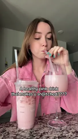 No way they were able to match the starbs pink drink 🥹🩷