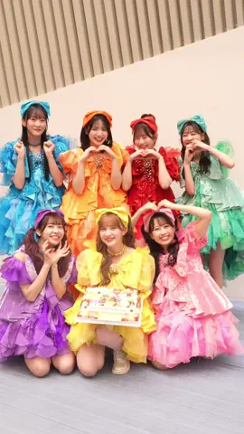 FRUITS ZIPPER “さん”周年ありがとうございます💜🩵❤️🧡💚🩷💛🎂 ふるっぱーのみなさん、大好きです🫶✨ #ふるっぱー #FRUITSZIPPER #フルーツジッパー 
