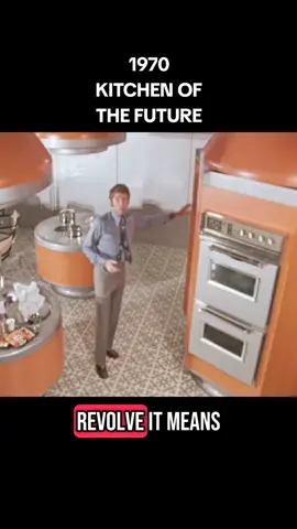 1970s Kitchen of the FUTURE! #viralvintage #vintageinventions #futurepredictions 