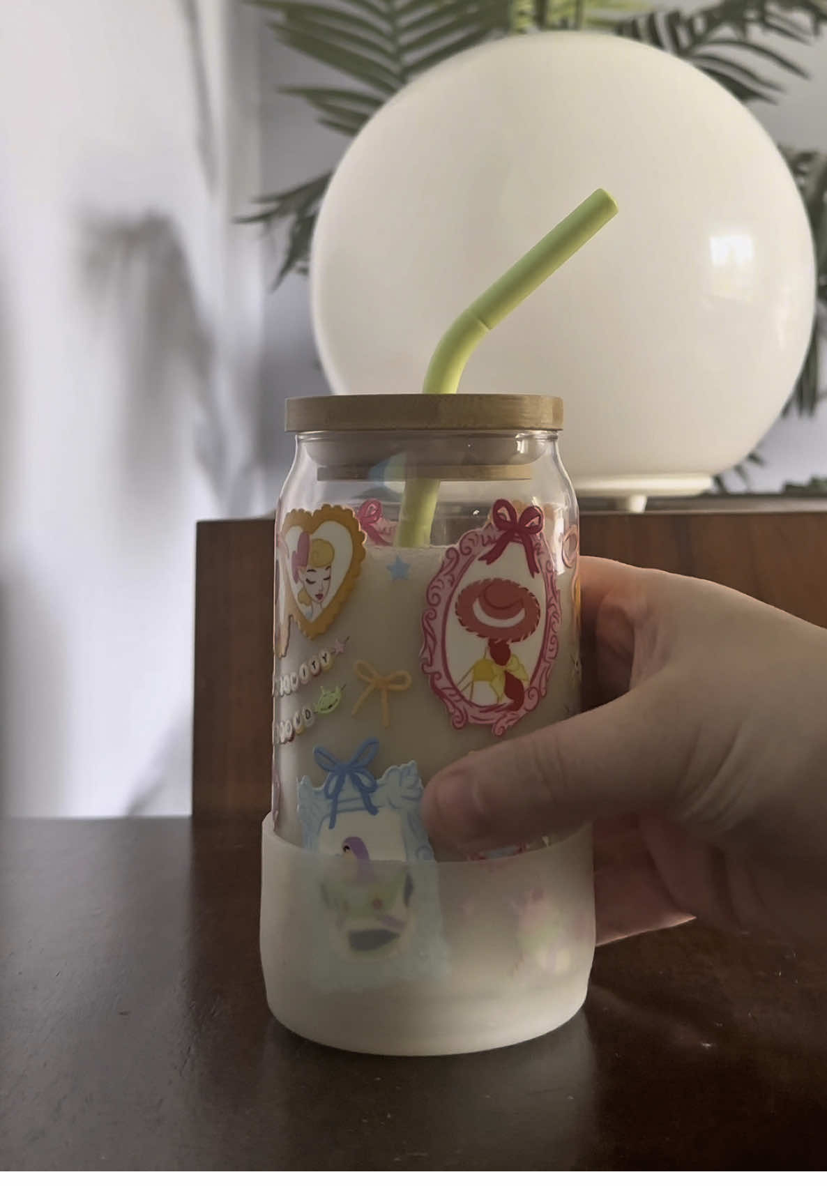 Finding little ways to bring the Disney magic to our kids before our first family vacation. ✨ The cutest cup ever for our morning drinks. 🥹🩵 Cup by: Main and Mulholland #disney #toystory #disneysmallshop #disneymagic 