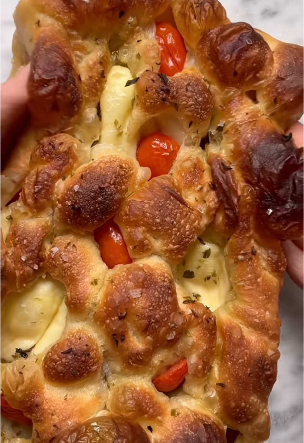 #accadeoggi Focaccia super bollosa 🫧 #viral #perte #focaccia #pizza #lievitati 