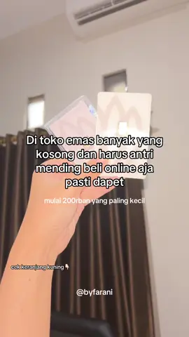 Beli Antam online pasti dapet daripada rebutan🫠 #logammulia #antam #tokoemas #fyp #hargaemas #viral 