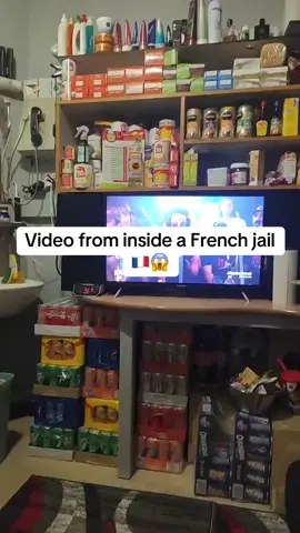 How has he got more stock than most shops 😂 Follow for more content #fyp #foryoupage❤️❤️ #foruyou #viralvideos #forupage #france #france🇫🇷 #prisontiktok #prison #prisontok 