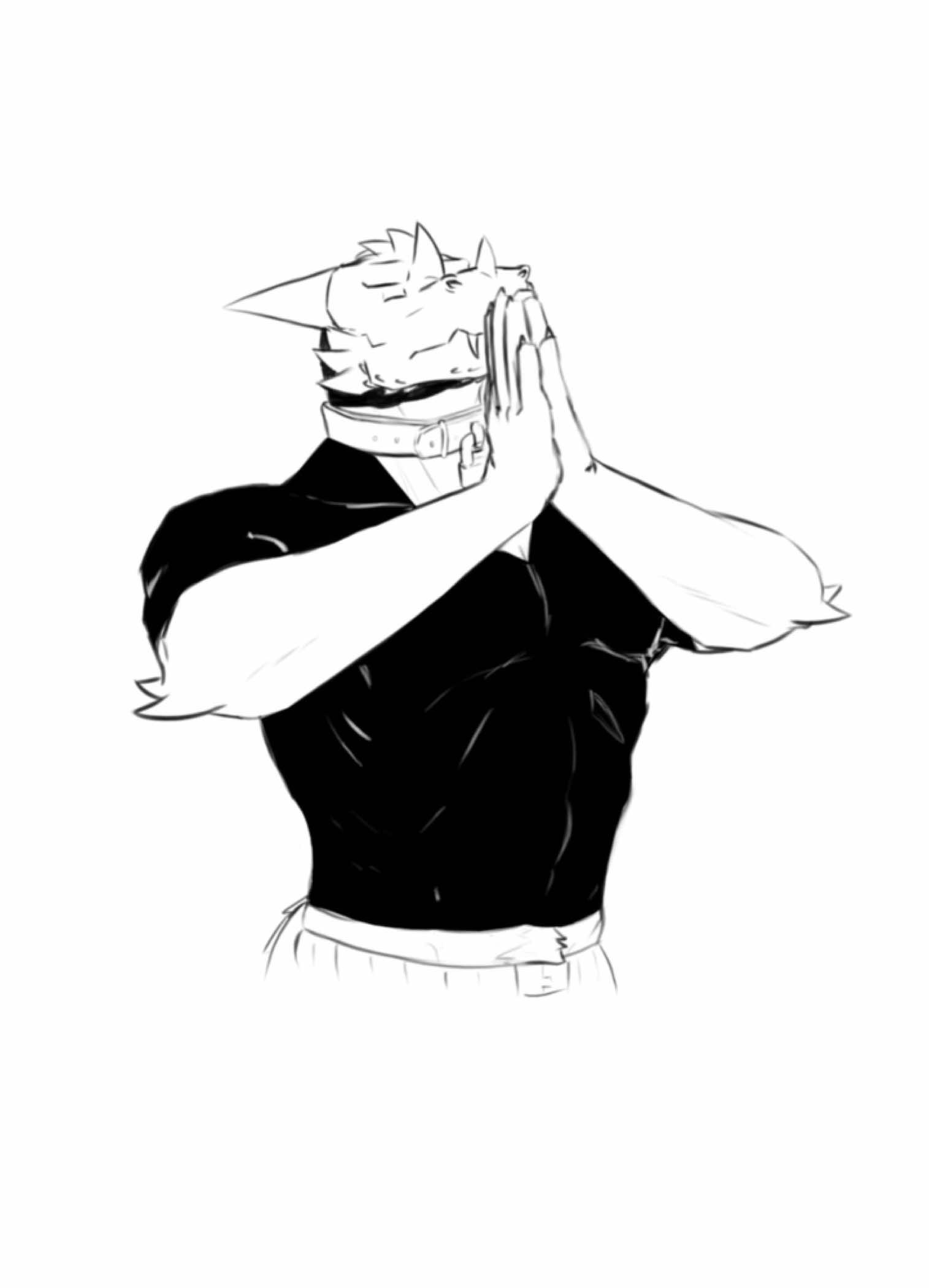 I fear this would work on me.  #animatic #arttok #furryart  #OC 
