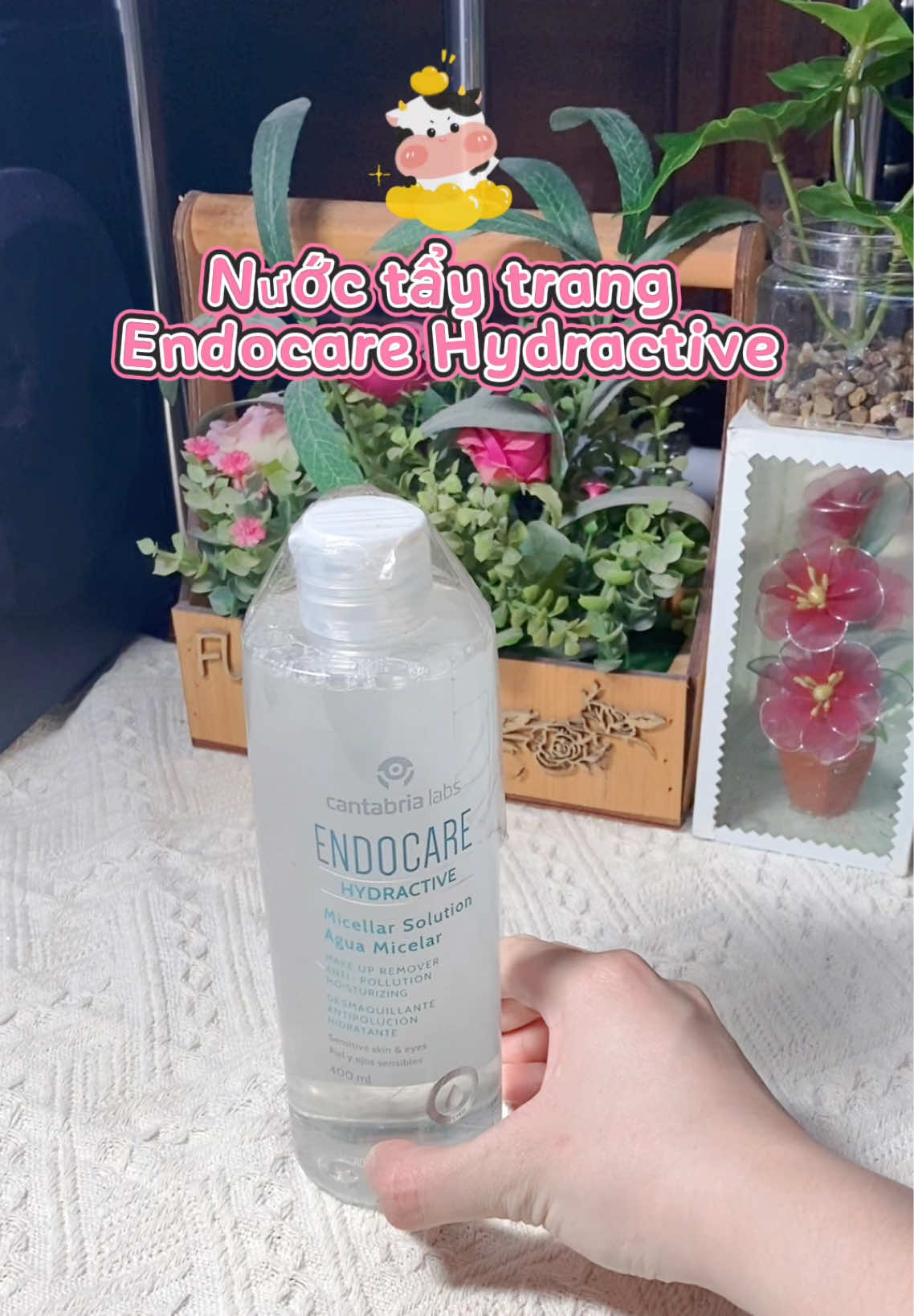 Mấy bà da nhạy cảm đồ đâu bơi dô đây nà 😚#viral #fyp #nướctaytrang #endocare #beauty #girls #skincare 