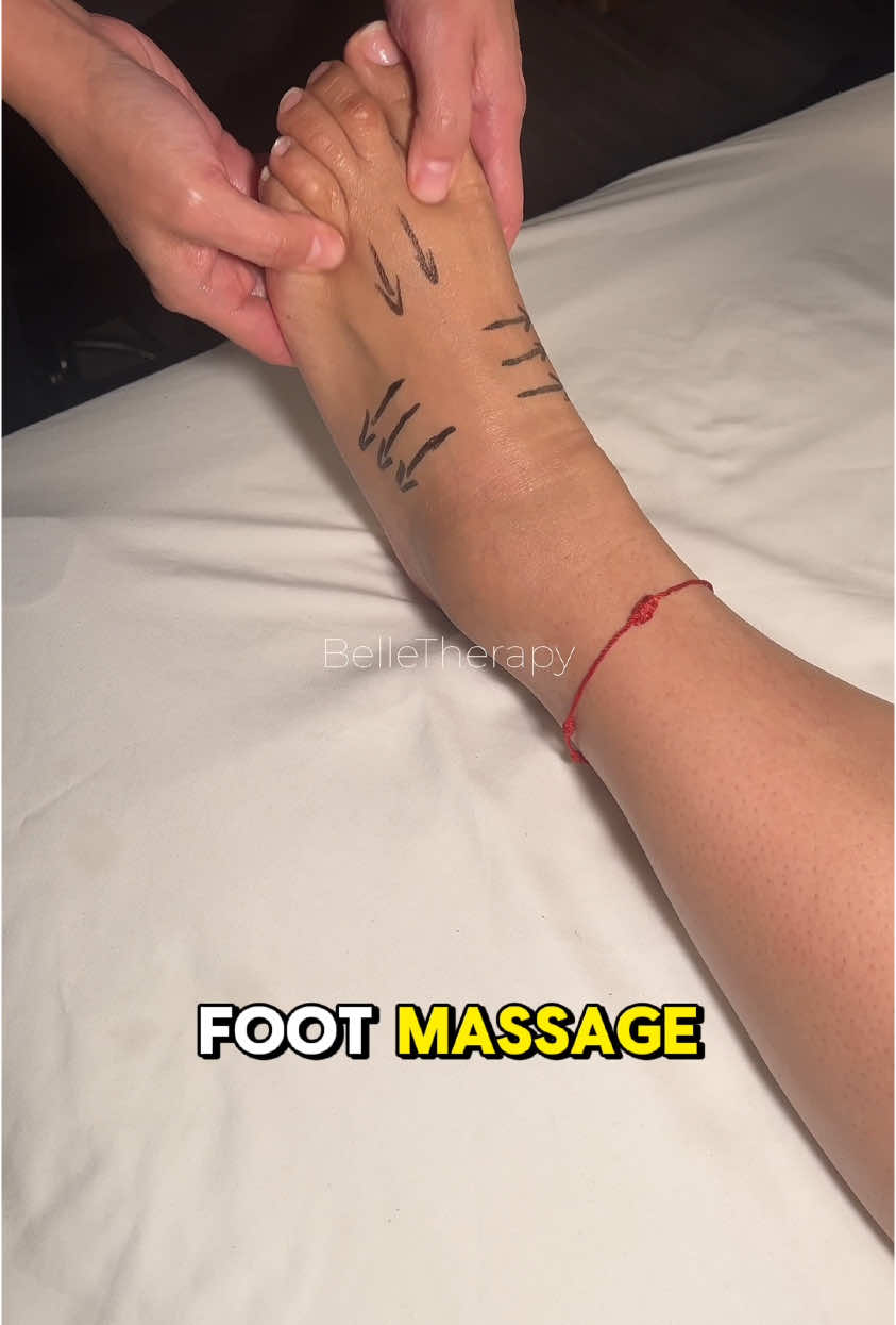 Grab some oil and try this with your partner! ❣️It  also helps with improving circulation and reducing swelling. #footmassage #massagetherapy #footpainrelief #fy