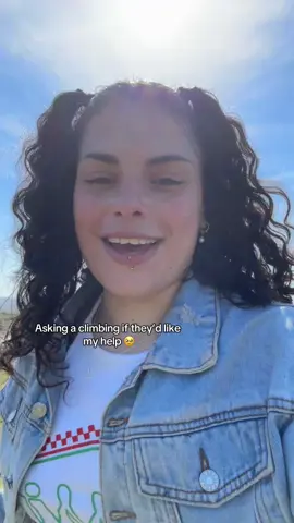 PART 13: Rejection therapy 🙈 Asking a climber if they’d like my help 🥺 #fyp #foryouu #foru #foryoupage❤️❤️ #rejection #rejectiontherapy #rejectiontherapychallenge #therapytiktok #therapytiktok #MentalHealth #mentalhealthmatters 