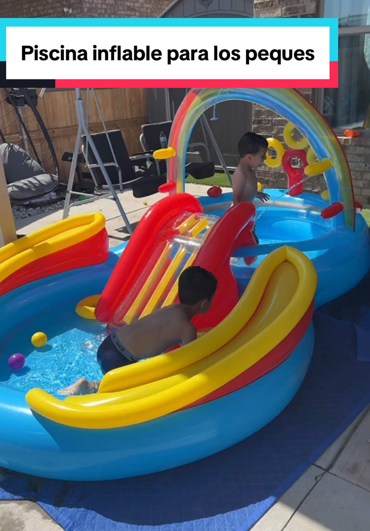 Si no aparece en enlace puedes guardar el video para cuando este disponible 🥰 #kidsplay #inflatablepool #adryhavana