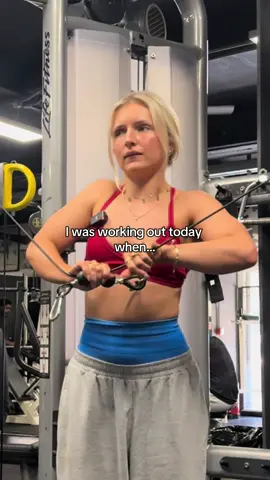 I really needed to hear this. Thank you to this kind man💪🏻 I hope this helps you guys too… #GymTok #gymcommunity #gymadvice #gymencounters 