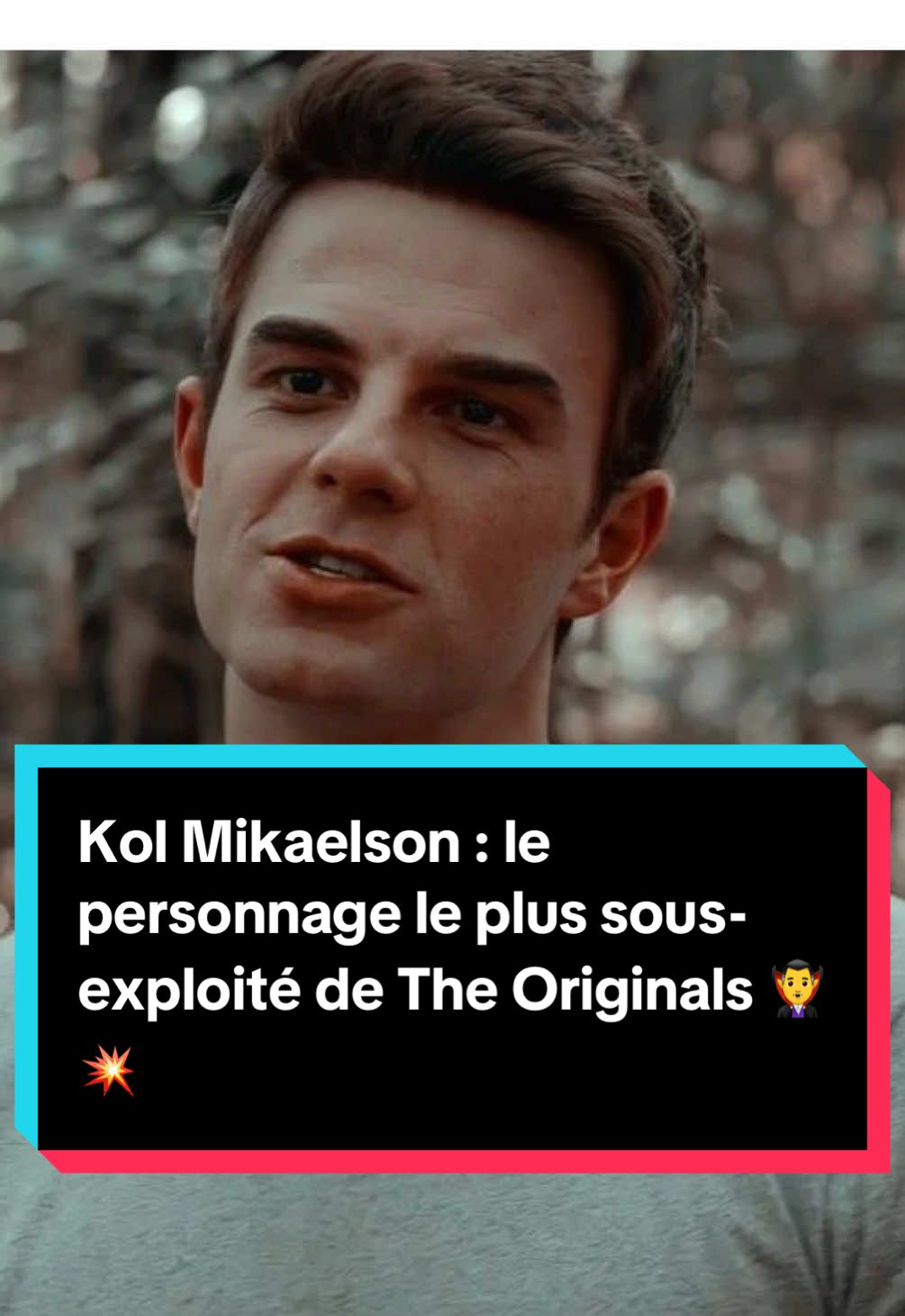 Kol Mikaelson : le personnage le plus sous-exploité de The Originals 🧛‍♂️💥 #theoriginals #kolmikaelson #nathanielbuzolic #klausmikaelson #vampirediaries 