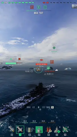 ไกลแค่ไหนก็ไปถึง🤫 510mm Satsuma #worldofwarships #satsuma 