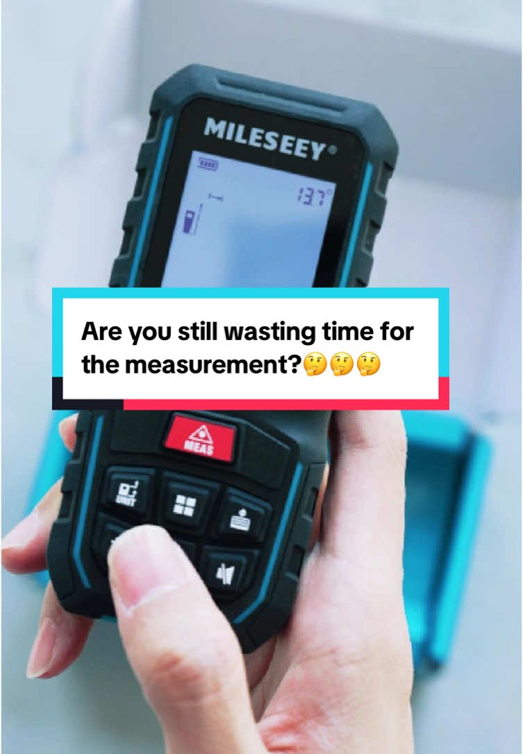 Stop wasting time on measurement.Mileseey laser measurement tool will produce the measurement results in 1 second. #Mileseey #mileseeytools #lasermeasure #laser #tool#laserdistancemeter #foryou #measurement 