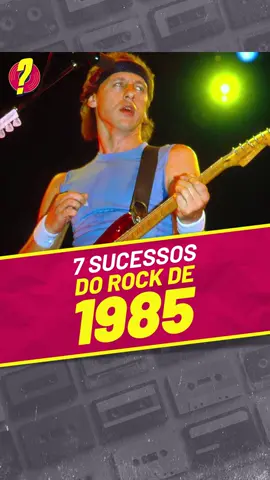 Hoje vamos relembrar 7 sucessos de bandas de rock, de diferentes vertentes, que foram lançados em 1985! Qual desses hits não pode faltar na sua playlist? Conta aqui nos comentários! #lembradessesom #Flashback #musicasantigas #nostalgia #anos80