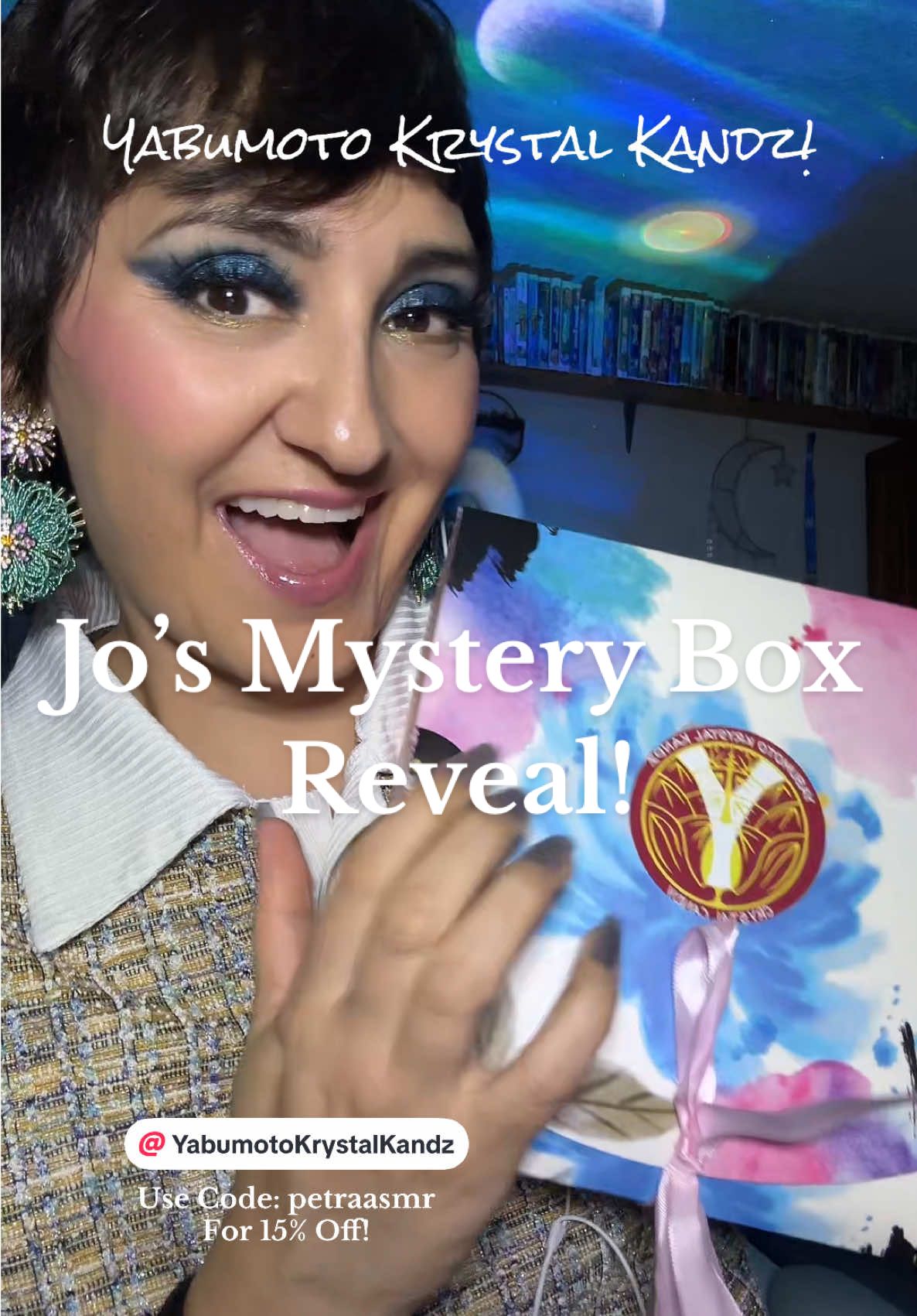 A new mystery box has arrived from @Yabumoto Krystal Kandz! This is Jo’s Mystery Box! 🎁 In this video we are revealing what’s inside!❓I did forget one candy but will be making a special video for that! 💕 If you want to get one of these the website opens on the 15th every month for your chance to get 1 of 50 that are made! They do sell out quick so make sure you save the date! 📆 Please use code: Petraasmr for 15% off! Also! Keep an eye out for more videos showcasing the candy 🍬and even combining it with my Reiki 🌀content! #crystalcandy #yabumotokrystalkandz #viralcandy #candycrunch #asmrcandy 