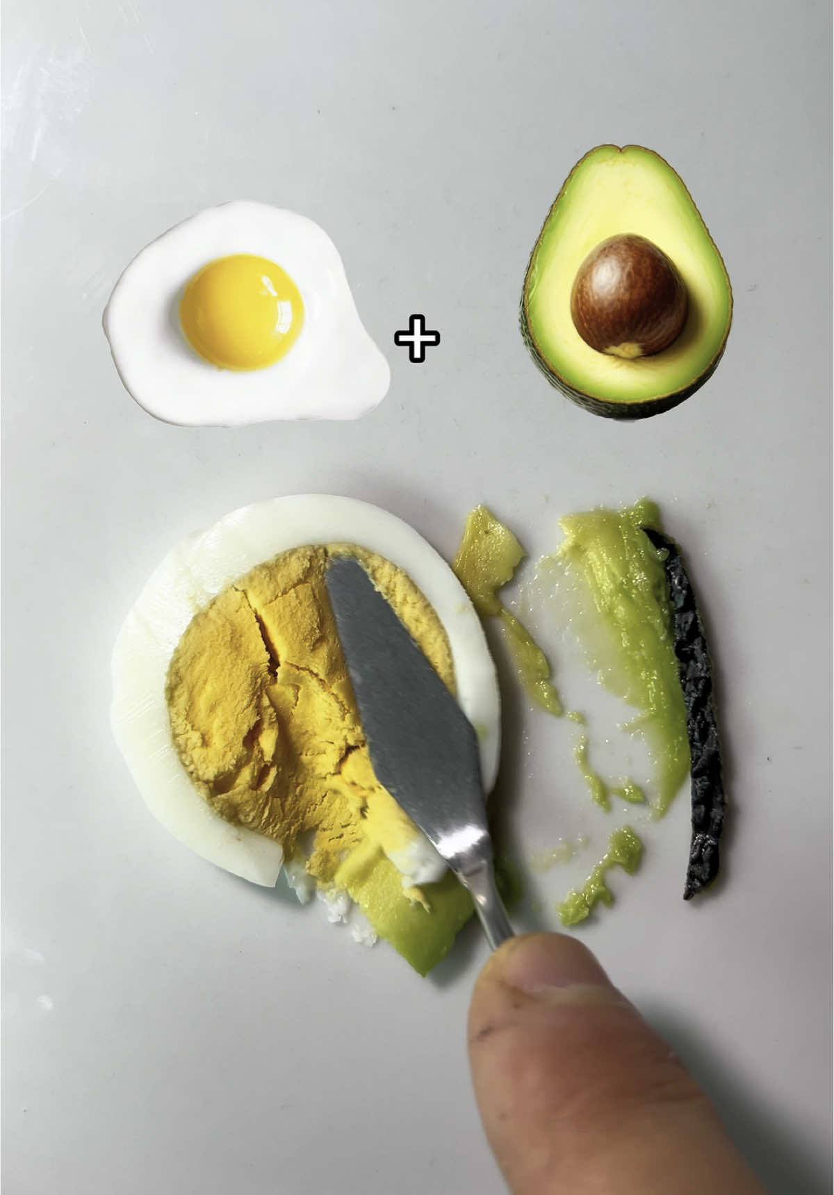 What color does mixed Egg and Fruit make?? #colormixing #mixingcolors #satisfying #oddlysatisfying #satisfyingasmr #egg #fruit #asmr #asmrsounds 