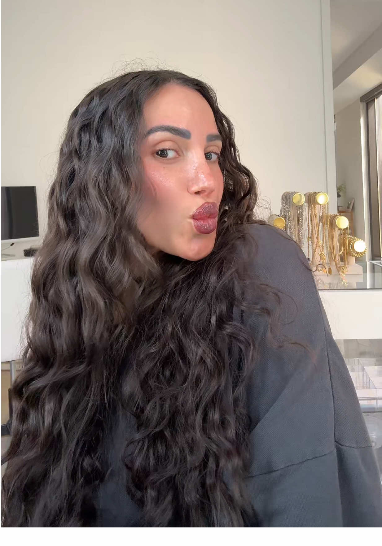 Replying to @KK no Botox - just a very meticulous skincare regimen with virtually every at home skincare device on the market 🤭 #athomeskintreatments 