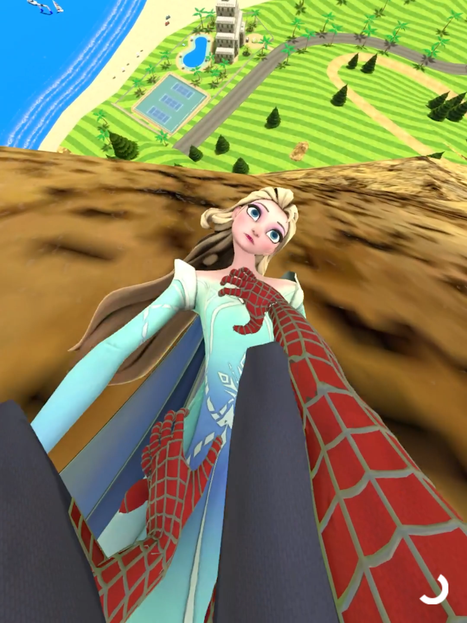Spider-Man VR PROTECTS WIFE #vr #virtualreality #benbu #spidermanvr #gaming #spiderman