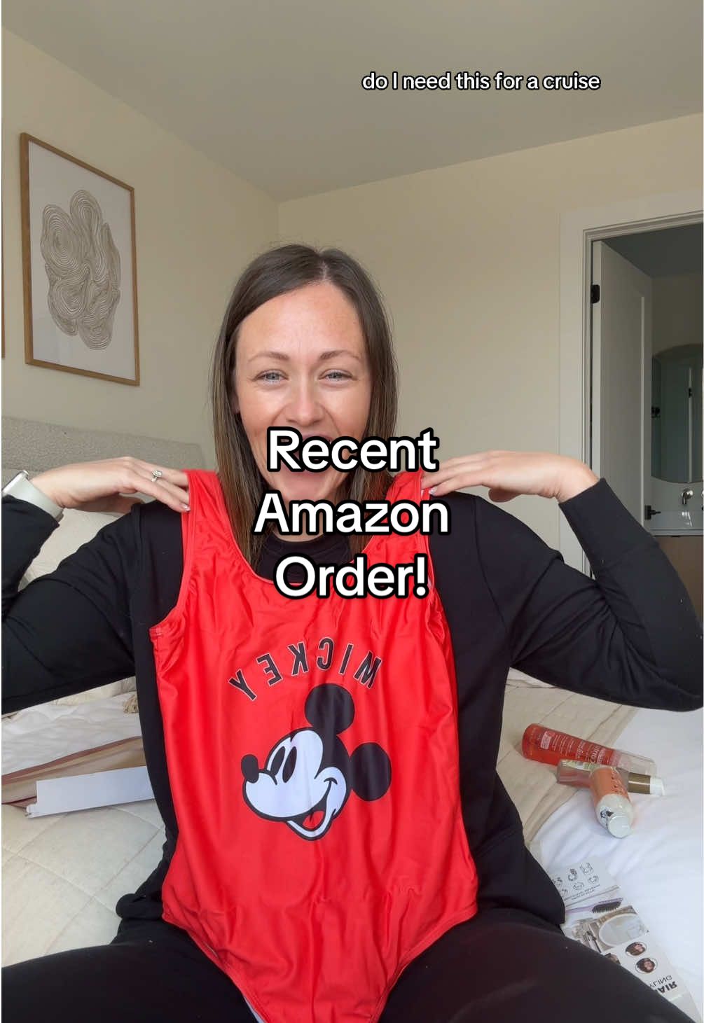 Recent amazon order! #amazonfinds #unboxingvideo #curlyhair #disney #momlife 