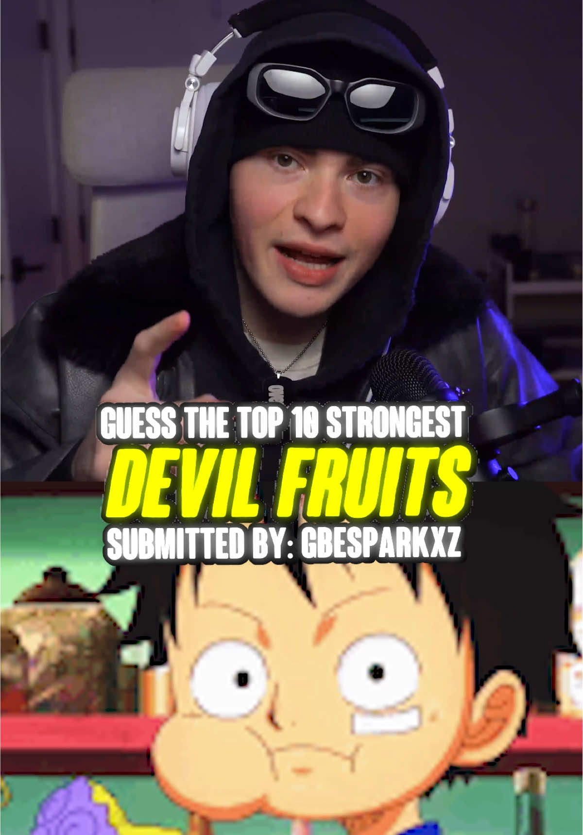 Guess Top 10 Devil Fruits #anime #weeb #naruto #onepiece #react #dragonball #otaku #reactcafe @dakota @mario @trent 