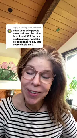 Replying to @Testing 123 thank you! I’m so glad u love it! #neckmassager #StressRelief #backmassager #backmassage 