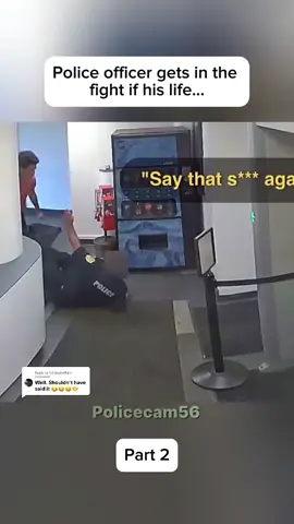 Replying to @N0 Body456 Part 2 || police officer gets into a fight of his life #cops #detroit #michigan #atlantapolice #bodycamfootage #copsontiktok #bodycamfootagereleased 