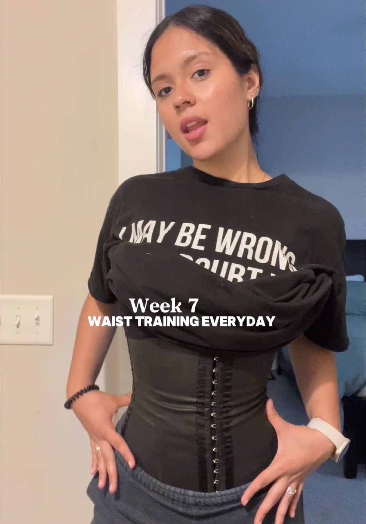 Week 7 of waist training done ✅  #waisttrainingresults #waisttrainer #faja #fajas #fajascolombianas #waisttrainingchallenge 