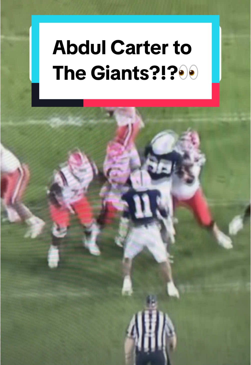 The Giants could get scary👀 #nflfootball #nflcontent #abdulcarter #giants #nfldraft #nflconvo
