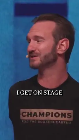 Our suffering can be quite different, but it's not a competition #nickvujicic #fyp #disability #hope #motivation