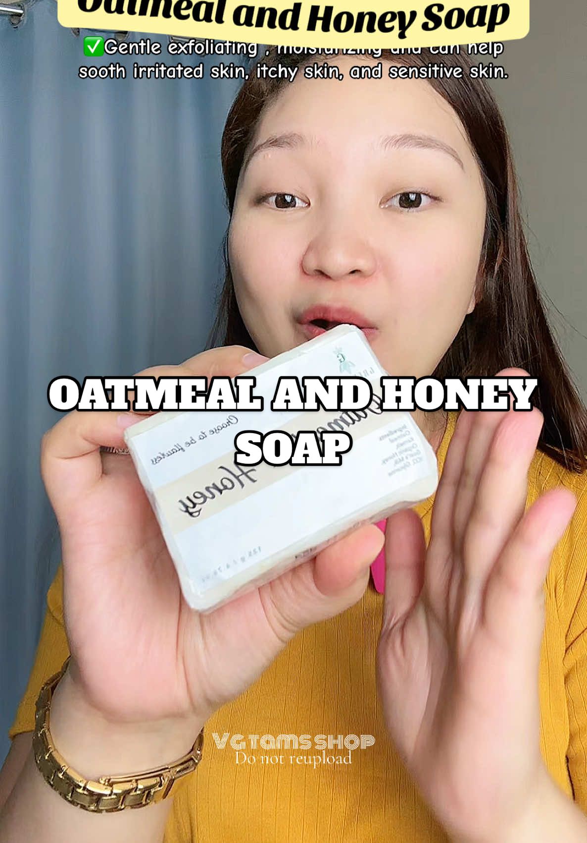 GREENIKA OATMEAL AND HONEY SOAP! Love this soap nakaka kinis at pati mga small bumps ko sa skin natanggal! Anggentle pa ng amoy. #oatmealandhoneysoap #oatmealsoap #organicsoap #skincare #skincaretips #skincareproducts #skincarethatworks #viralsoap #soaprecommendations #smoothskinhacks 