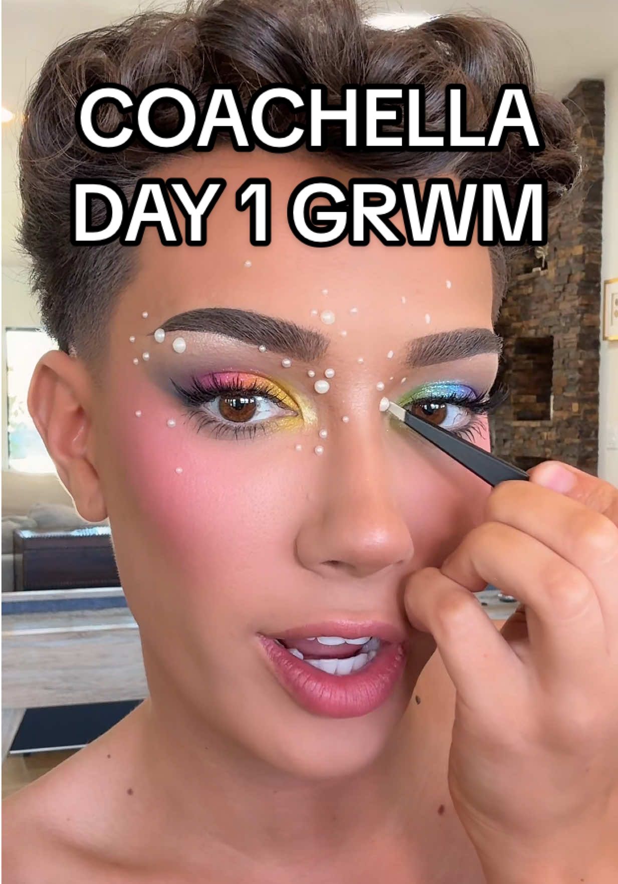 DAY 1 🤍 This MIGHT be my best Coachella makeup ever 🤯🥹🫶🏼  @Painted 